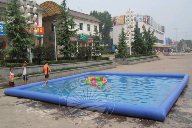 广西户外正方形游泳池